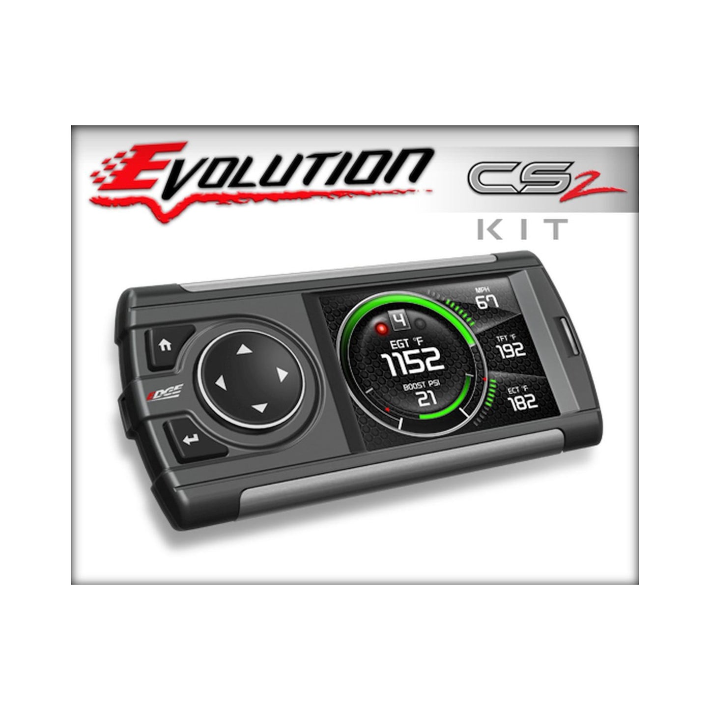 Evolution CS2 Kit w/ Pod and EGT 1999-2003 Ford F-250/F-350 7.3L Powerstroke Diesel 50 State Legal Edge Products-3