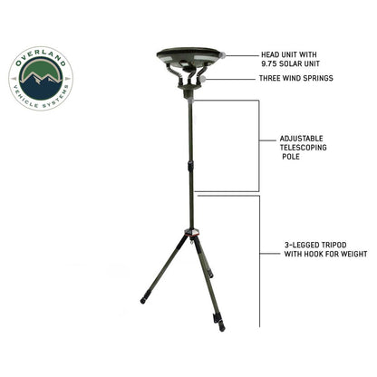 UFO Solar Light Light Pods & Speaker - Camping Light Overland Vehicle Systems-9