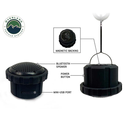 UFO Solar Light Light Pods & Speaker - Camping Light Overland Vehicle Systems-14