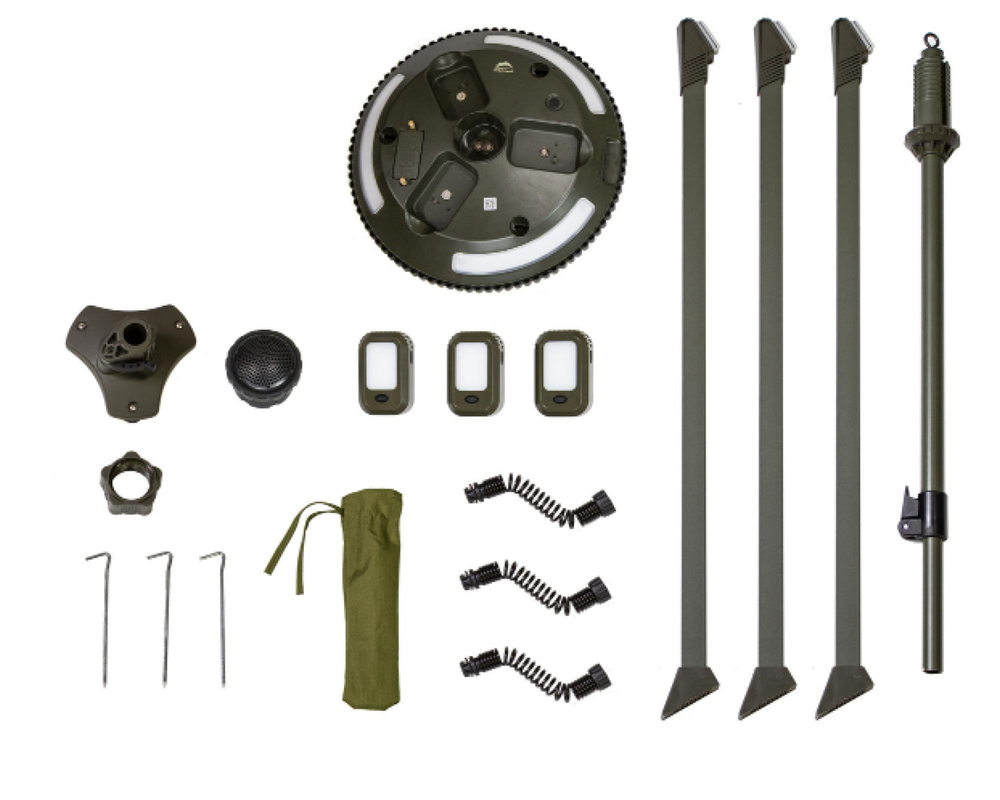 Overland Vehicle Systems UFO Solar Light Light Pods & Speaker - Camping Light Overland Vehicle Systems