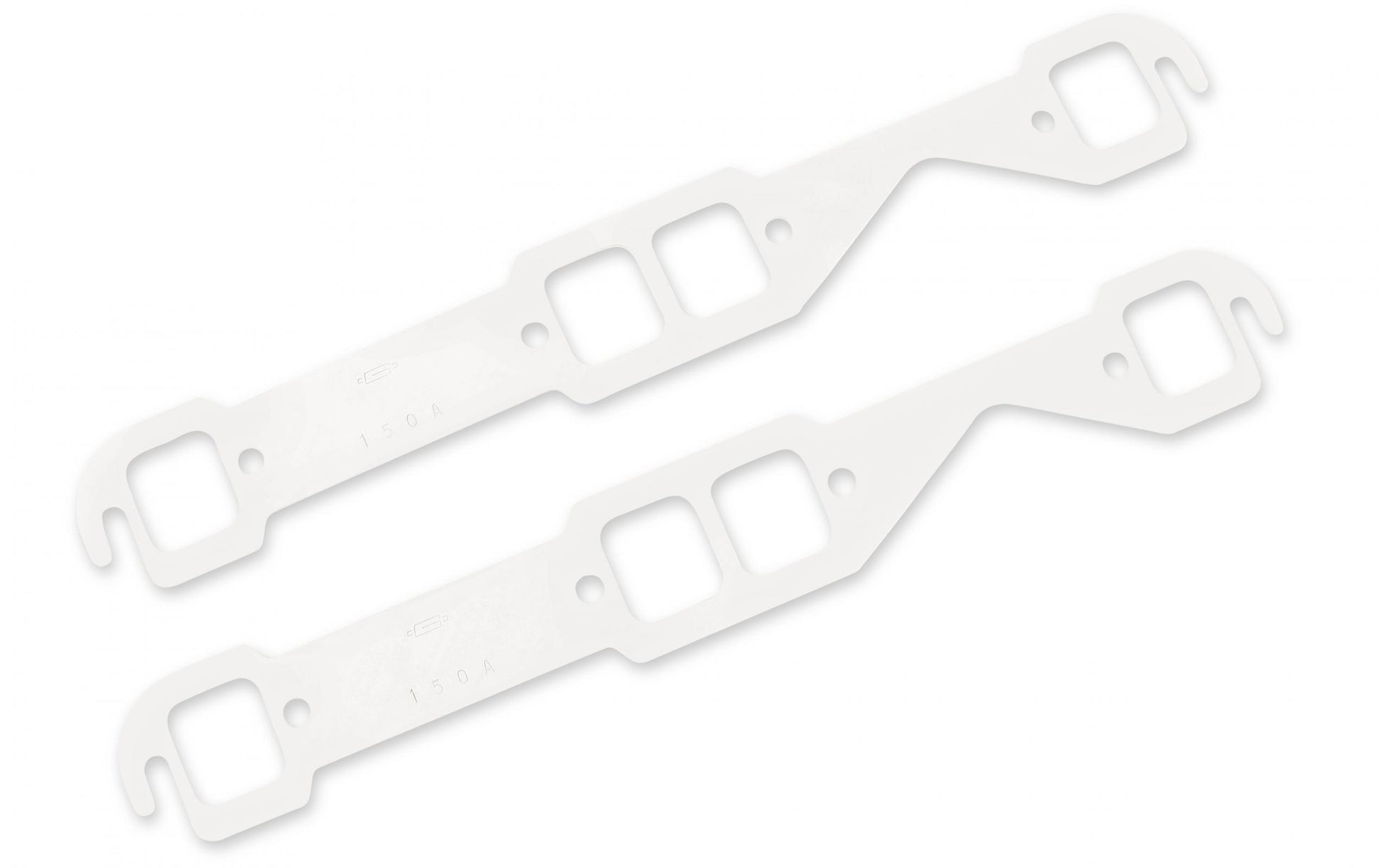 Performance Header Gaskets Fits 1955-1991 Chevrolet 262-400 Gen I Small Block Square Ports, 1.45 Inch x 1.55 Inch Mr Gasket-1