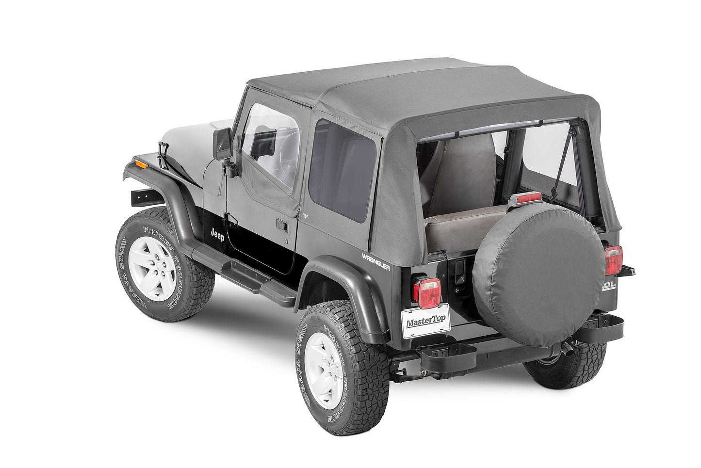 Jeep YJ Replacement Top With Door Skins Tinted Glass For 88-95 Jeep Wrangler YJ MasterTop-2