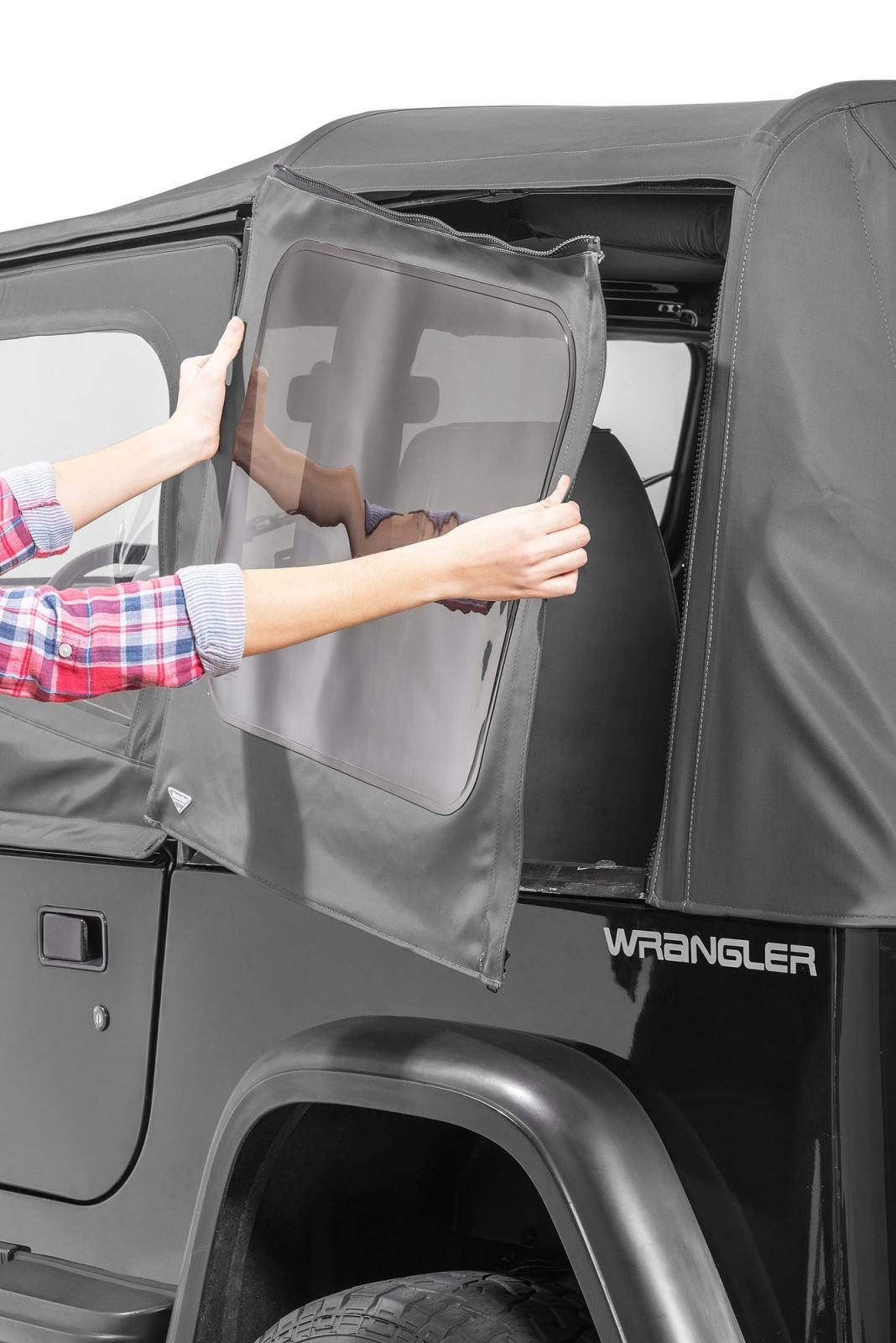 Jeep YJ Replacement Top With Door Skins Tinted Glass For 88-95 Jeep Wrangler YJ MasterTop-4