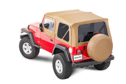 Jeep TJ Replacement Top With Doorskins Tinted Glass For 97-06 Jeep Wrangler TJ MasterTop-5