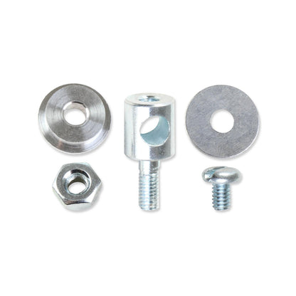 Carburetor Linkage Bushing Pivot Aluminum/Steel Fits 1/4 Inch Diameter Throttle Rod & Most Carburetors with 1/2 Inch Hole in Throttle Lever Mr Gasket