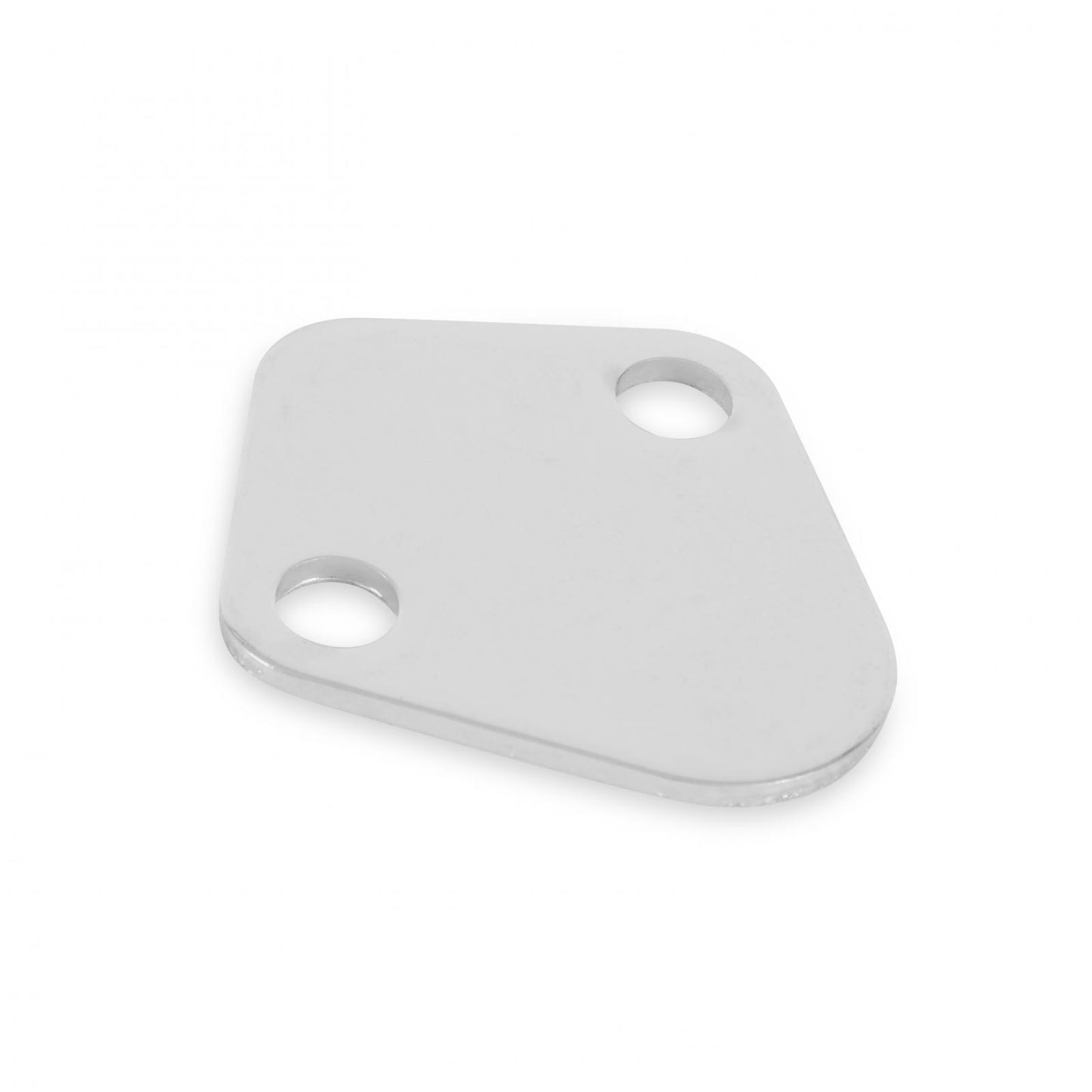 Fuel Pump Block Off Plate Chrome Fits Big Block Chevrolet 396/427/454 & most other V6 or V8 engines with 1-3/4 Inch Bolt Spacing Mr Gasket-3