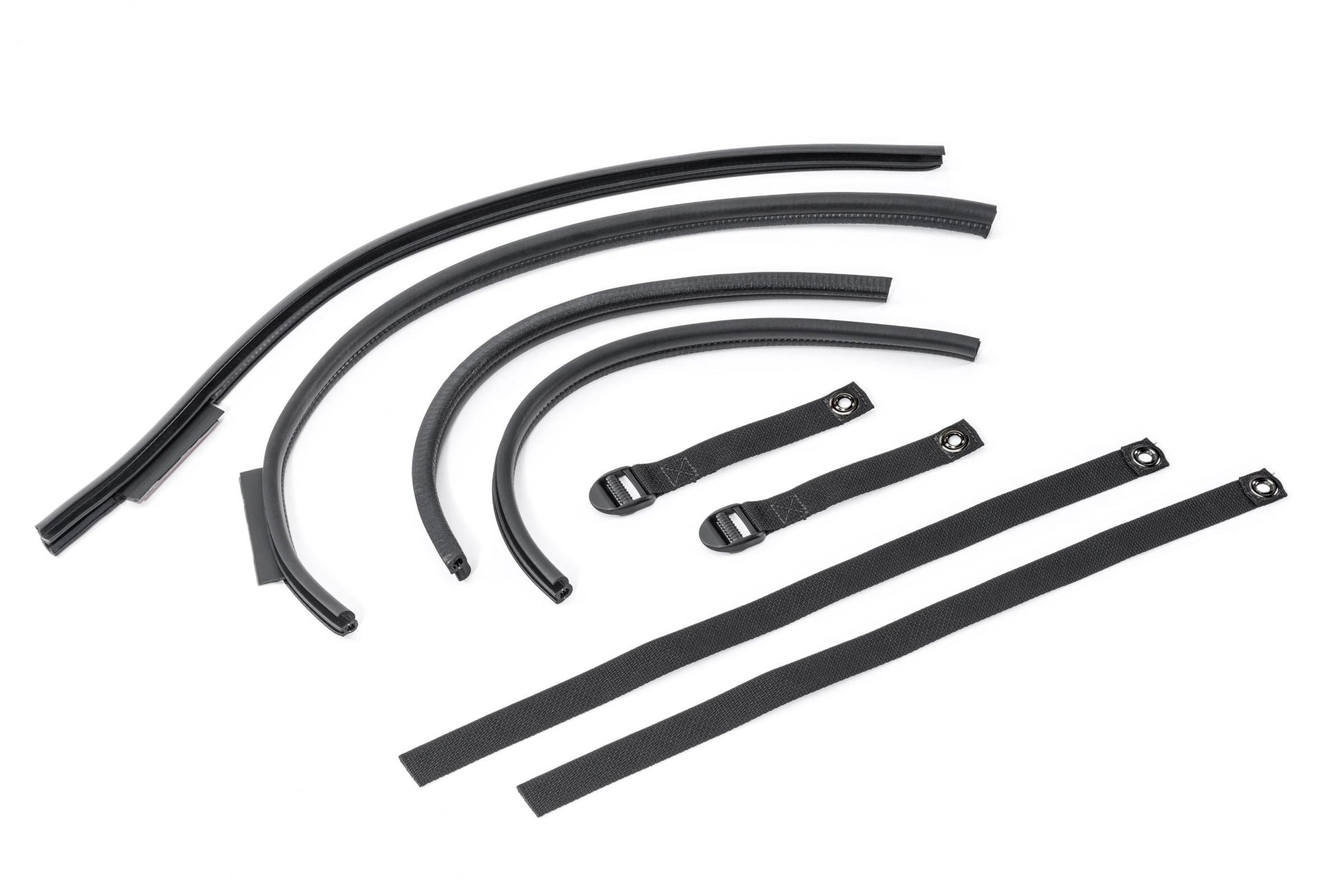 MasterTop Jeep JK Replacement Top Tinted Glass 07-09 Wrangler JK 4 Door Black MasterTwill MasterTop