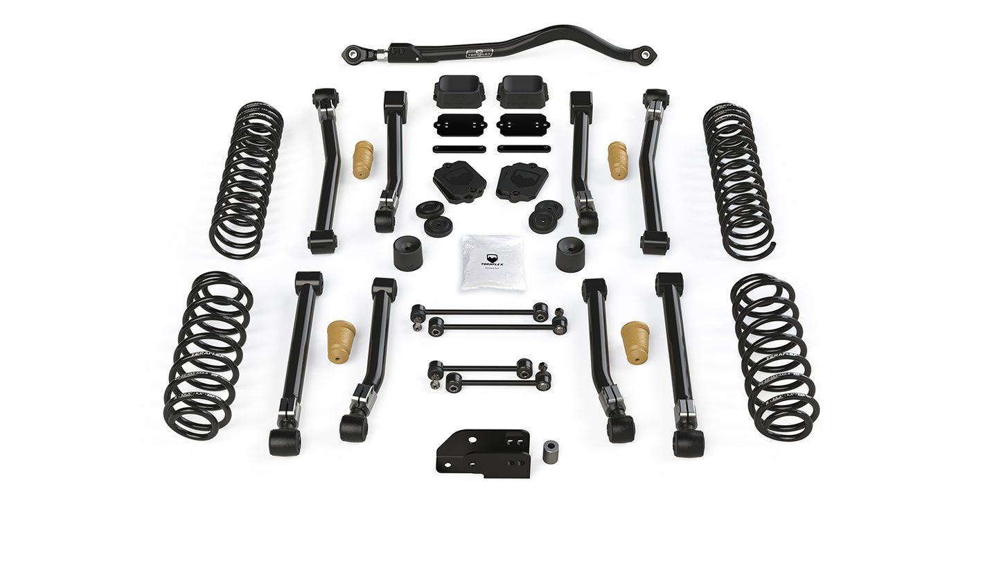 18-Up Wrangler JL 4 Door 2.5 Inch Alpine CT2 Short Arm Suspension System No Shocks TeraFlex