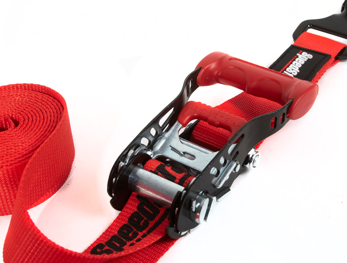 1.5 Inch x 10' Ratchet Tie-Down w/ Soft-Tie 2 Pack SpeedStrap-2