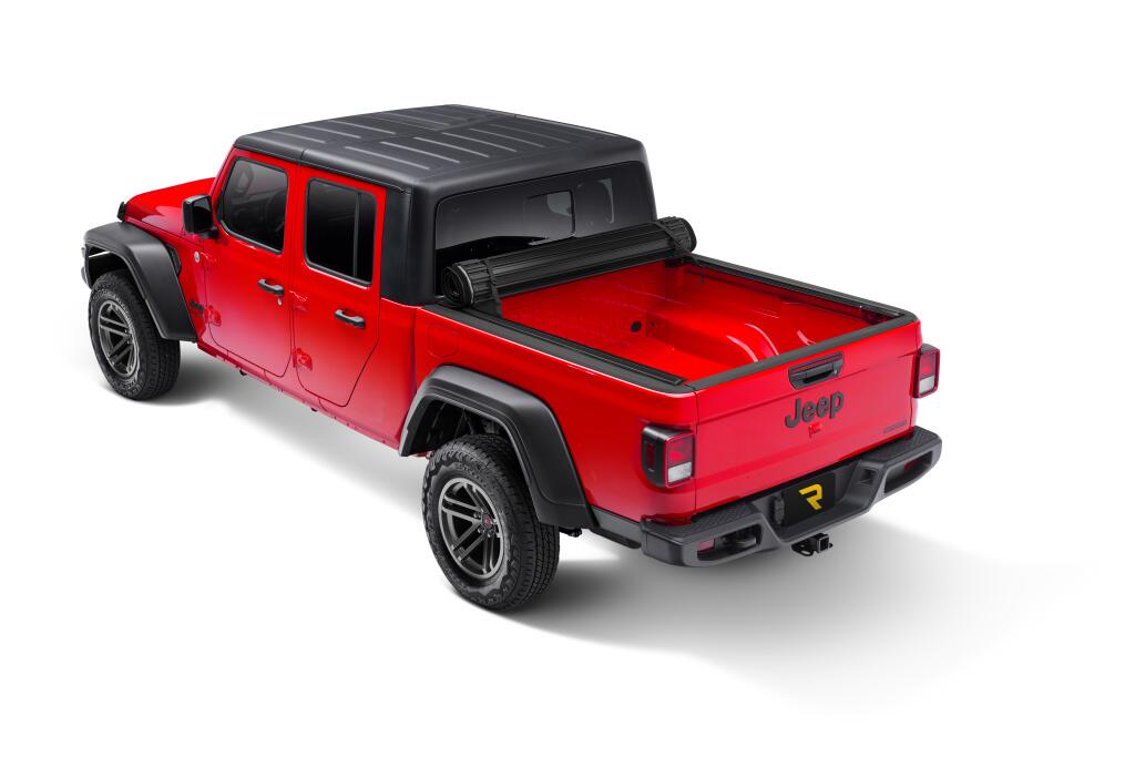 Sentry Tonneau Cover 2020-2025 Jeep Gladiator with or without Trail Rail System Truxedo-2