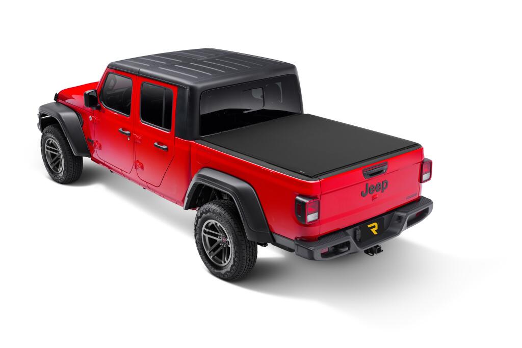 Sentry CT Tonneau Cover Black 2020-2027 Jeep Gladiator with or without Trail Rail System Truxedo