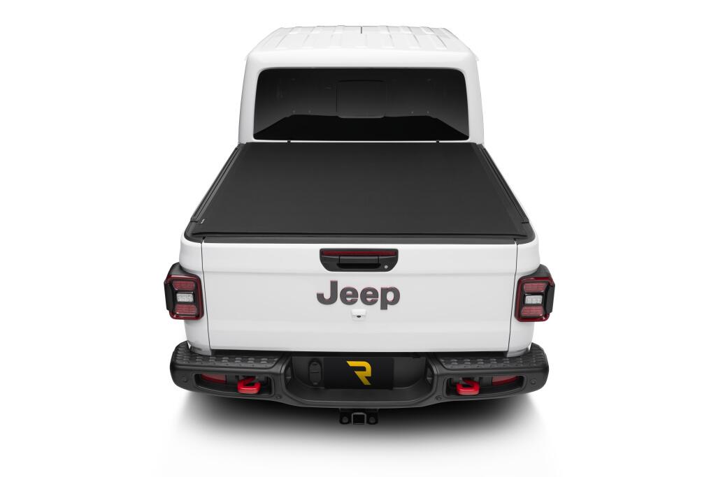 Sentry CT Tonneau Cover Black 2020-2025 Jeep Gladiator with or without Trail Rail System Truxedo-13