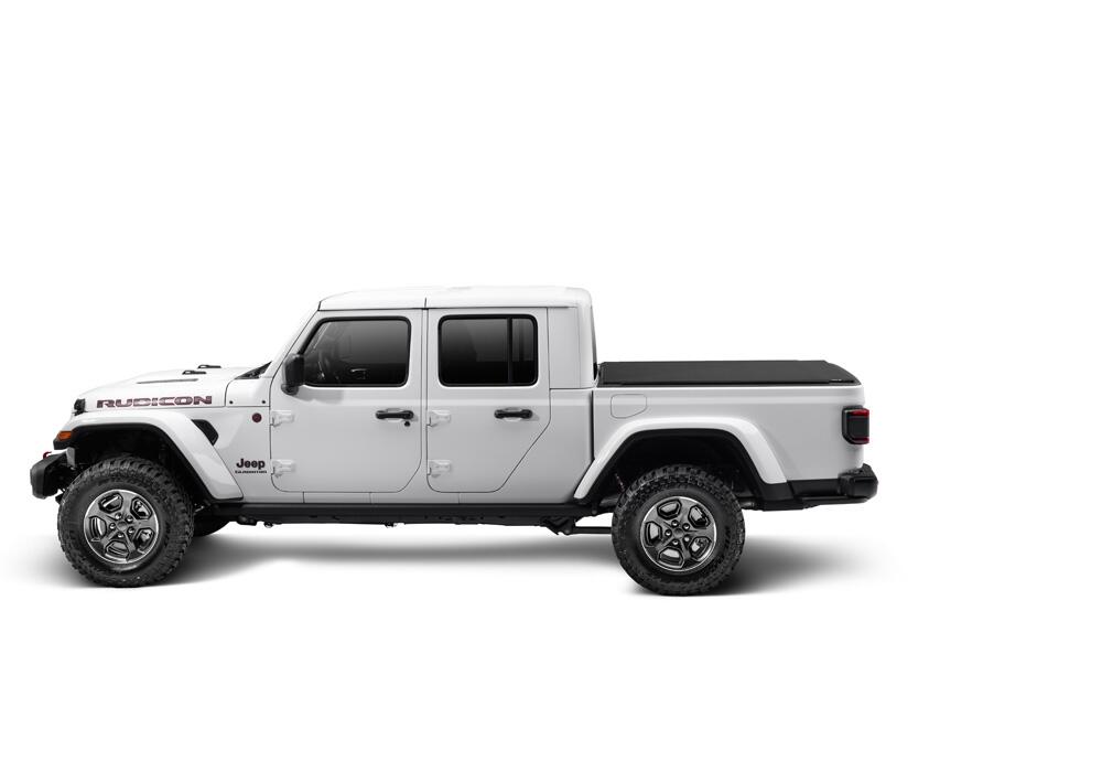 Sentry CT Tonneau Cover Black 2020-2025 Jeep Gladiator with or without Trail Rail System Truxedo-10