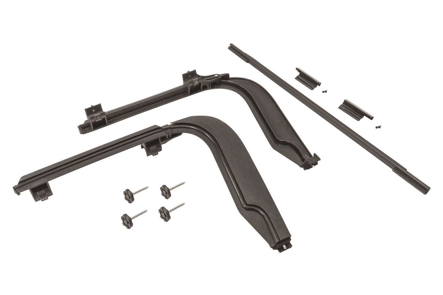 Jeep TJ Factory Style Door Surrounds with Tailgate Bar For 97-06 Wrangler TJ MasterTop-2