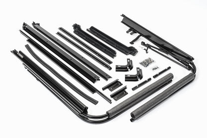Jeep YJ Complete Replacement Hardware Kit For 87-95 Wrangler YJ Black MasterTop-1