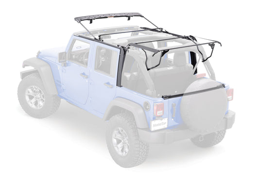 Complete Soft top Hardware Kit 07-2018 2 Dr. JK Wrangler MasterTop