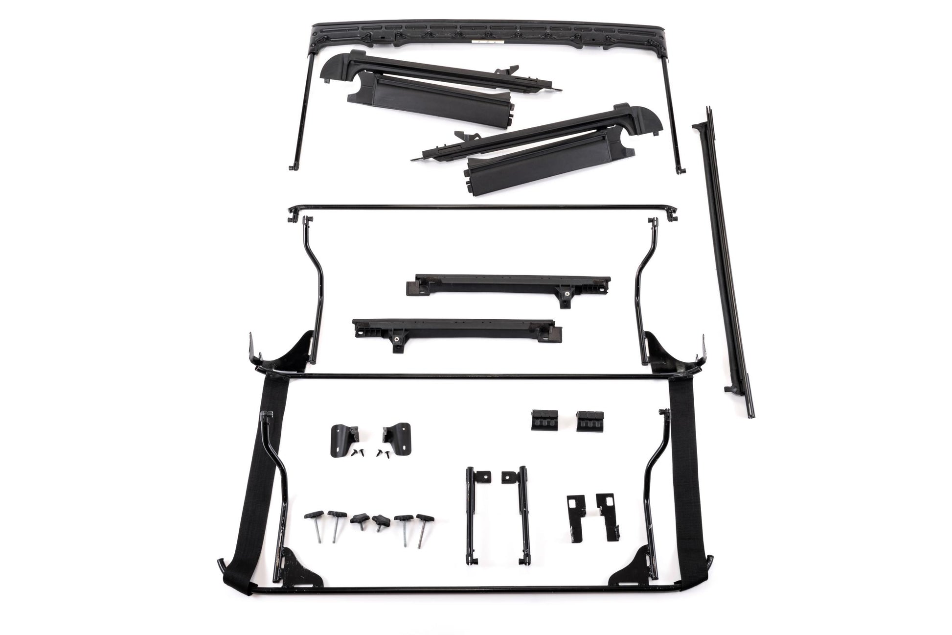 MasterTop Complete Soft Top Hardware Kit Easy install Design For 2007-2018 Jeep Wrangler 4 Door JKU MasterTop