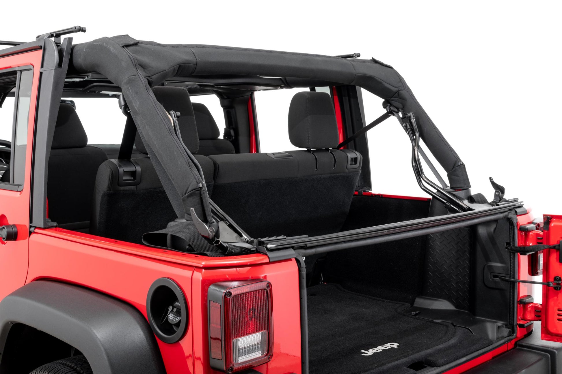 MasterTop Complete Soft Top Hardware Kit Easy install Design For 2007-2018 Jeep Wrangler 4 Door JKU MasterTop