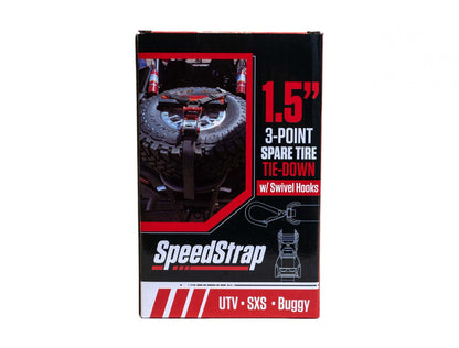 1.5 Inch 3-Point Spare Tire Tie-Down with Swivel Hooks SpeedStrap-1