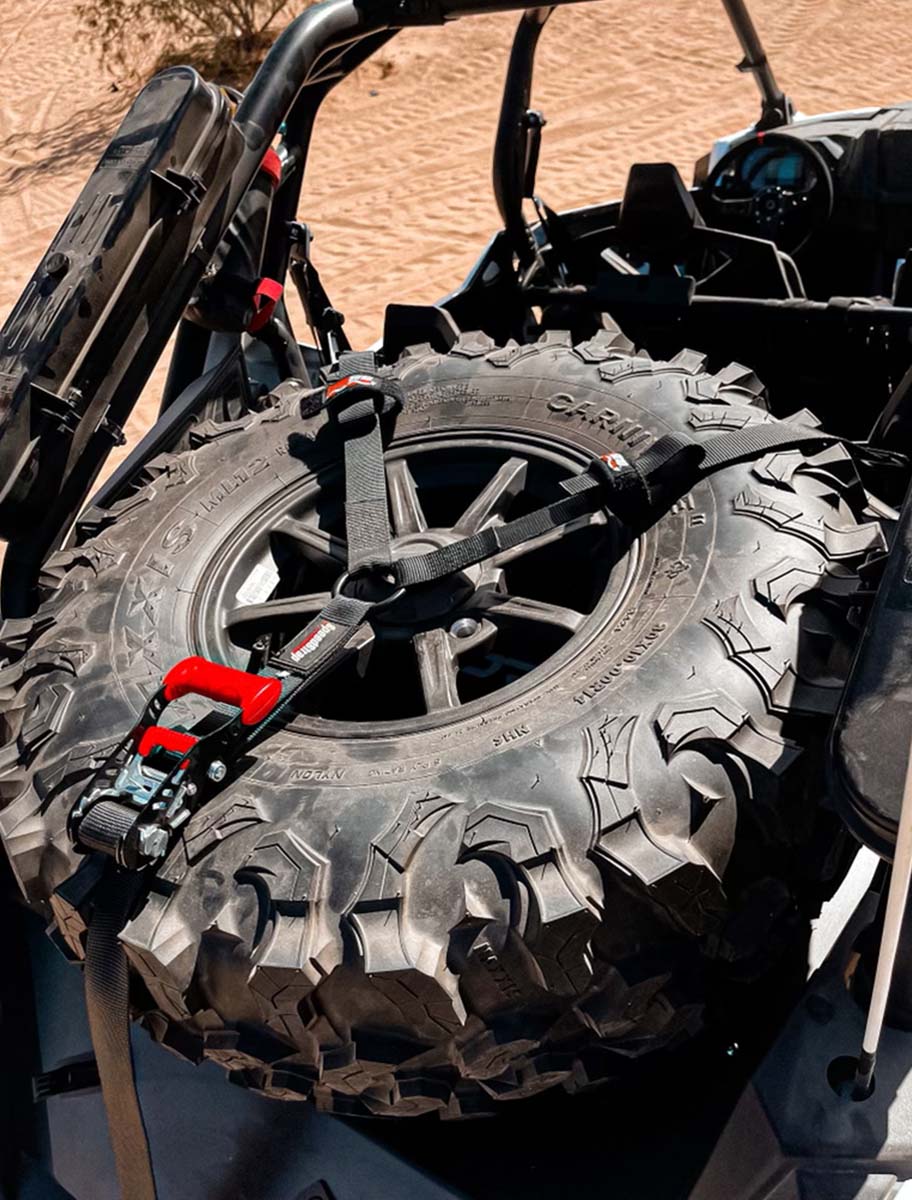 1.5 Inch 3-Point Spare Tire Tie-Down with Swivel Hooks SpeedStrap-3