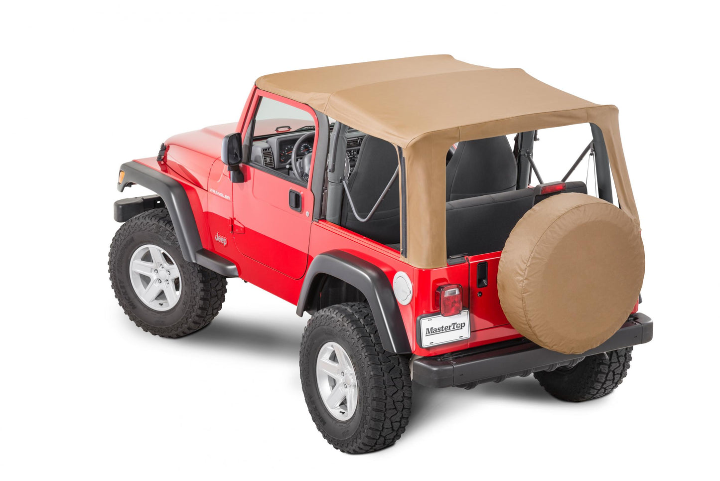 MasterTop Jeep TJ SkyMaster Fastback Complete Top 04-06 Wrangler TJ Unlimited MasterTop