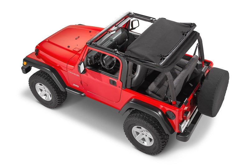 Jeep TJ SkyMaster Fastback Complete Top For 97-06 Wrangler TJ No Doors MasterTop-12