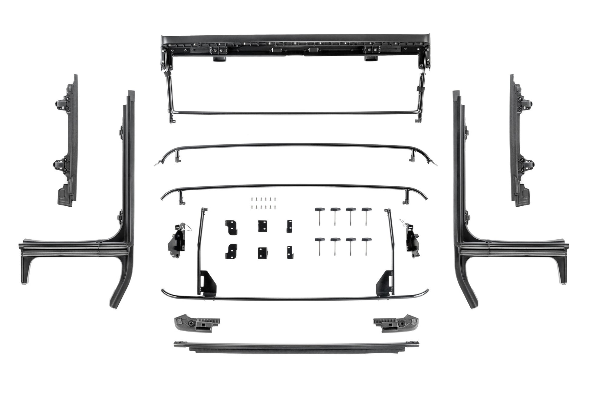 Complete Top 18-Present Jeep JLU Wrangler 4 Door, MasterTwill MasterTop-12