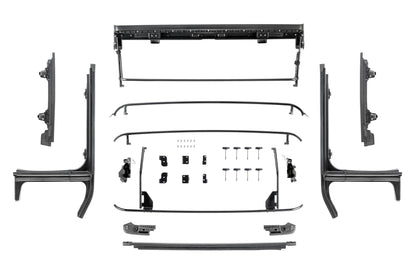 Complete Top 18-Present Jeep JLU Wrangler 4 Door, MasterTwill MasterTop-12
