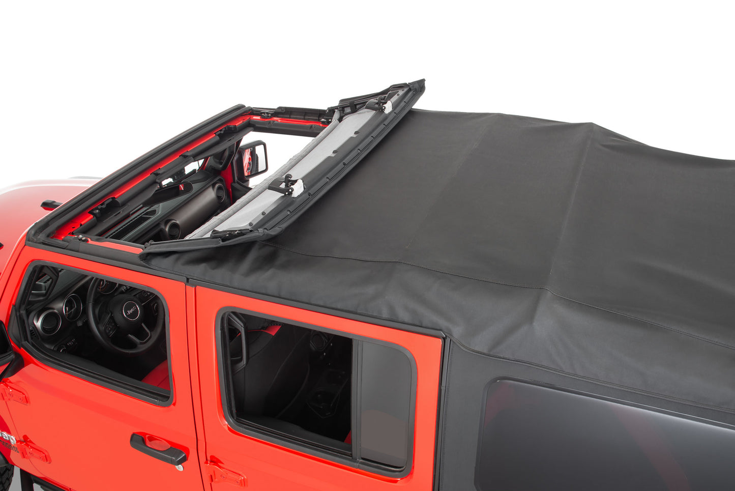 Complete Top 18-Present Jeep JLU Wrangler 4 Door, MasterTwill MasterTop-4
