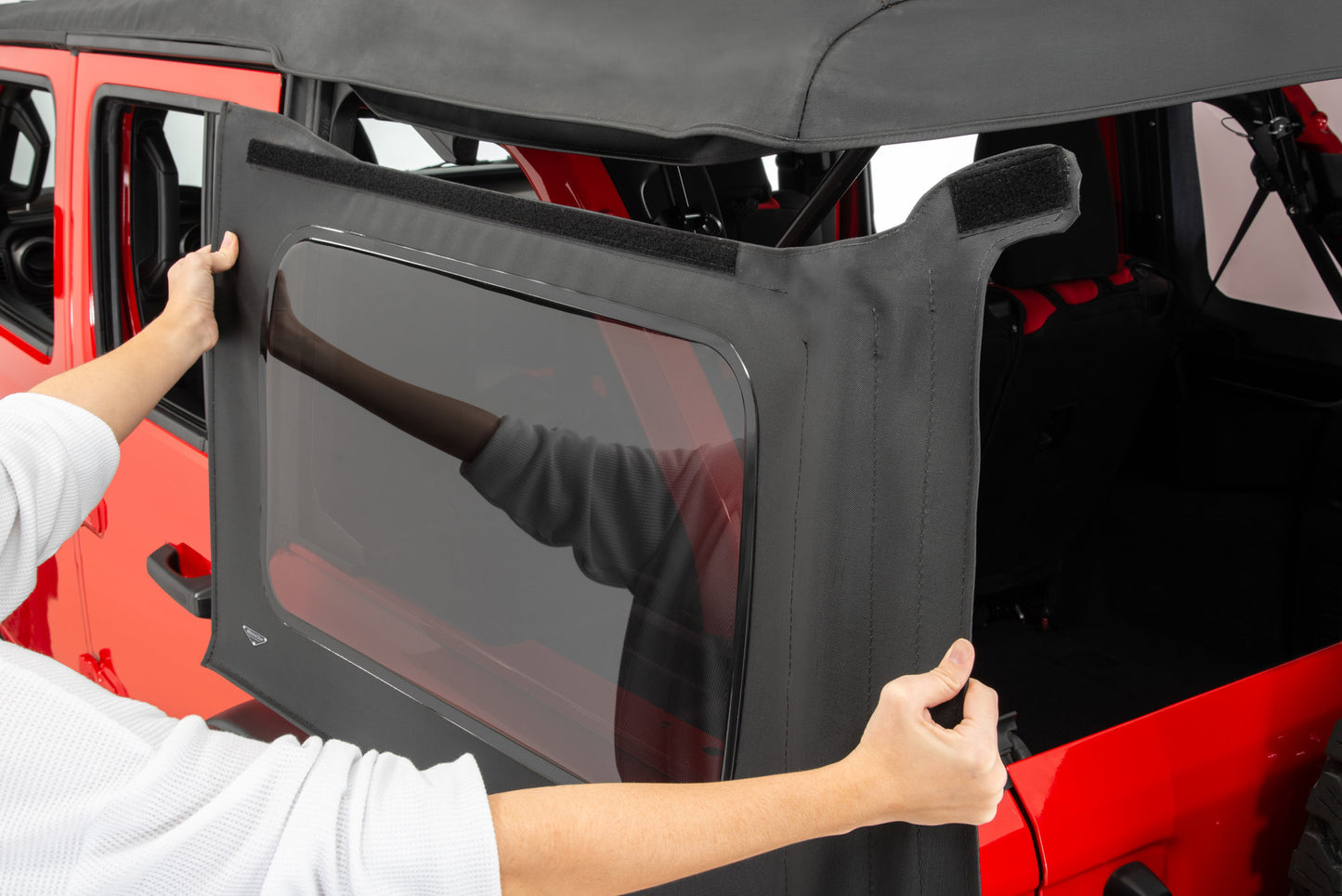 Complete Top 18-Present Jeep JLU Wrangler 4 Door, MasterTwill MasterTop-8
