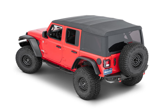 MasterTop MasterTop Complete Top 18-Present Jeep JLU Wrangler 4 Door, Black Diamond MasterTop