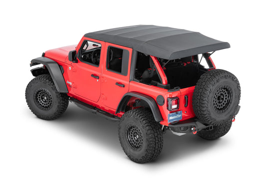 Complete Top 18-Present Jeep JLU Wrangler 4 Door, Black Diamond MasterTop-1