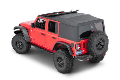 Complete Top 18-Present Jeep JLU Wrangler 4 Door, Black Diamond MasterTop-2