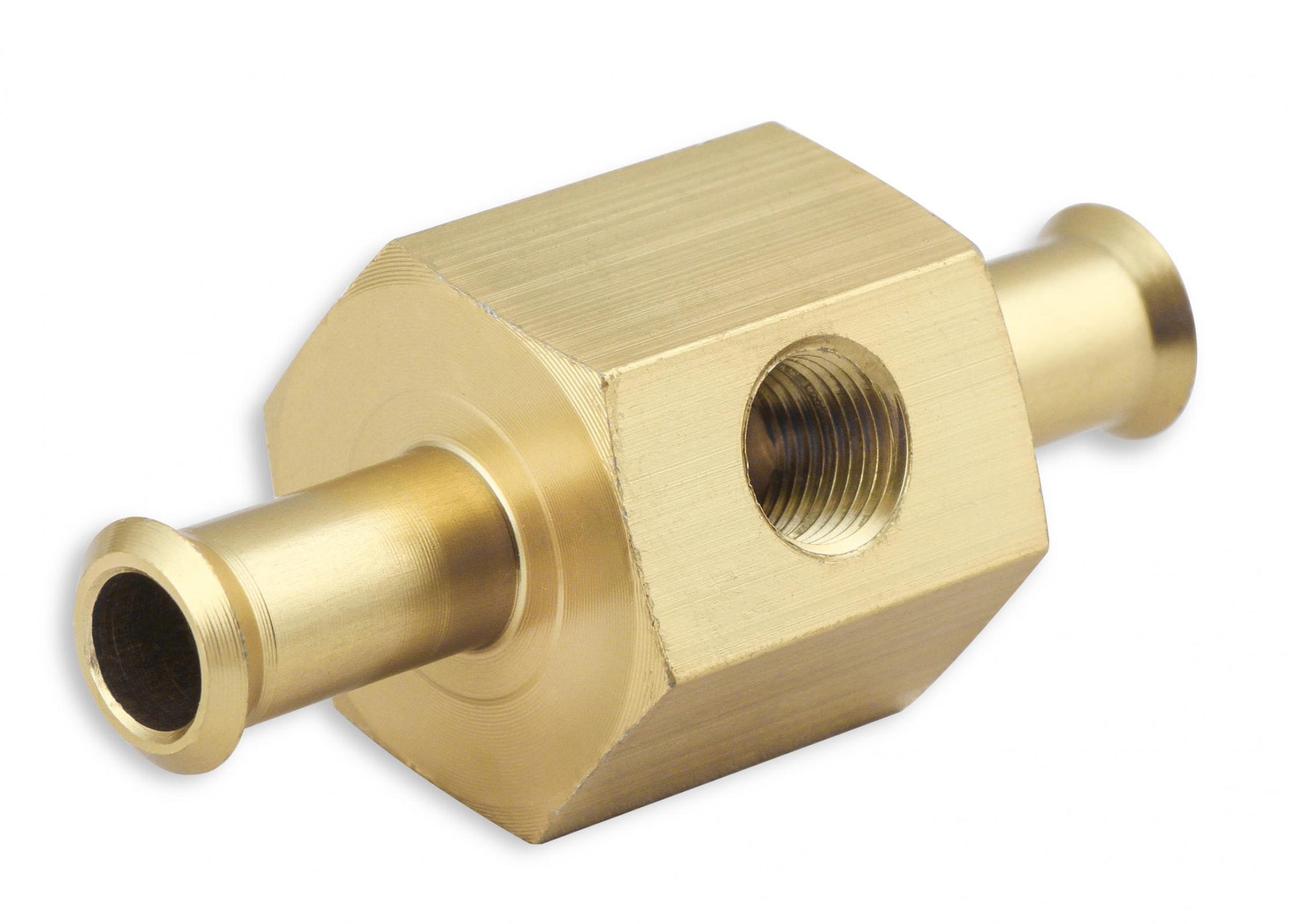 Fuel Block with 0-15 PSI Liquid Filled Fuel Pressure Gauge Fits carbureted applications Mr Gasket-3