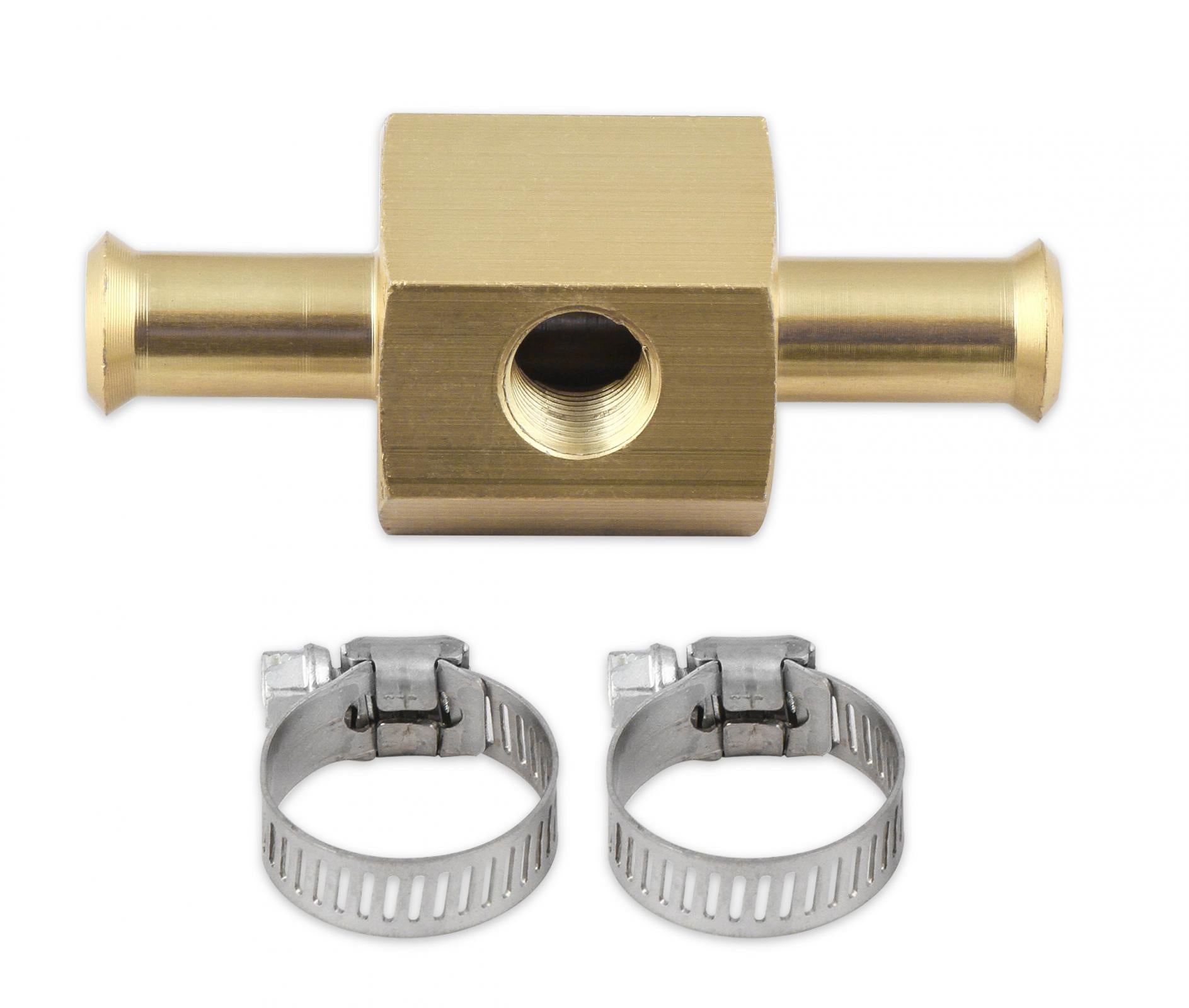 Fuel Block with 0-15 PSI Liquid Filled Fuel Pressure Gauge Fits carbureted applications Mr Gasket-4