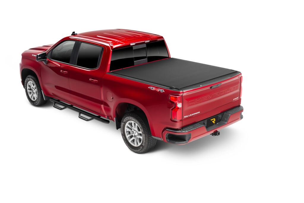 Sentry CT Tonneau Cover Black 2019 (New Body Style)-2026 Silverado/Sierra (without CarbonPro Bed) 5 Foot 9 Inch Bed Truxedo