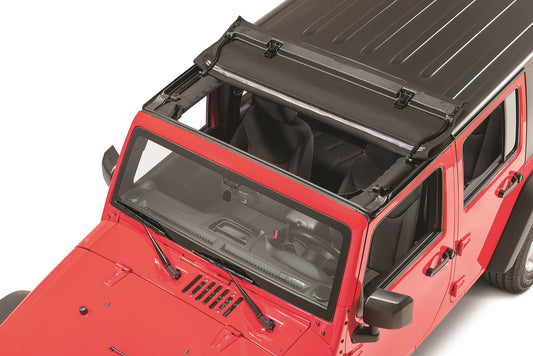 SkyMaster for Hardtop in Black Diamond Sailcloth for 07-18 Jeep Wrangler JK MasterTop-1