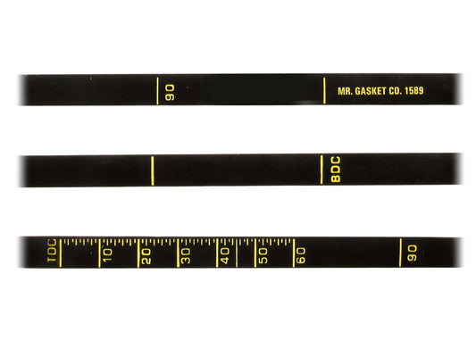 Timing Tape Fits Chevrolet with 7 Inch balancer Mr Gasket