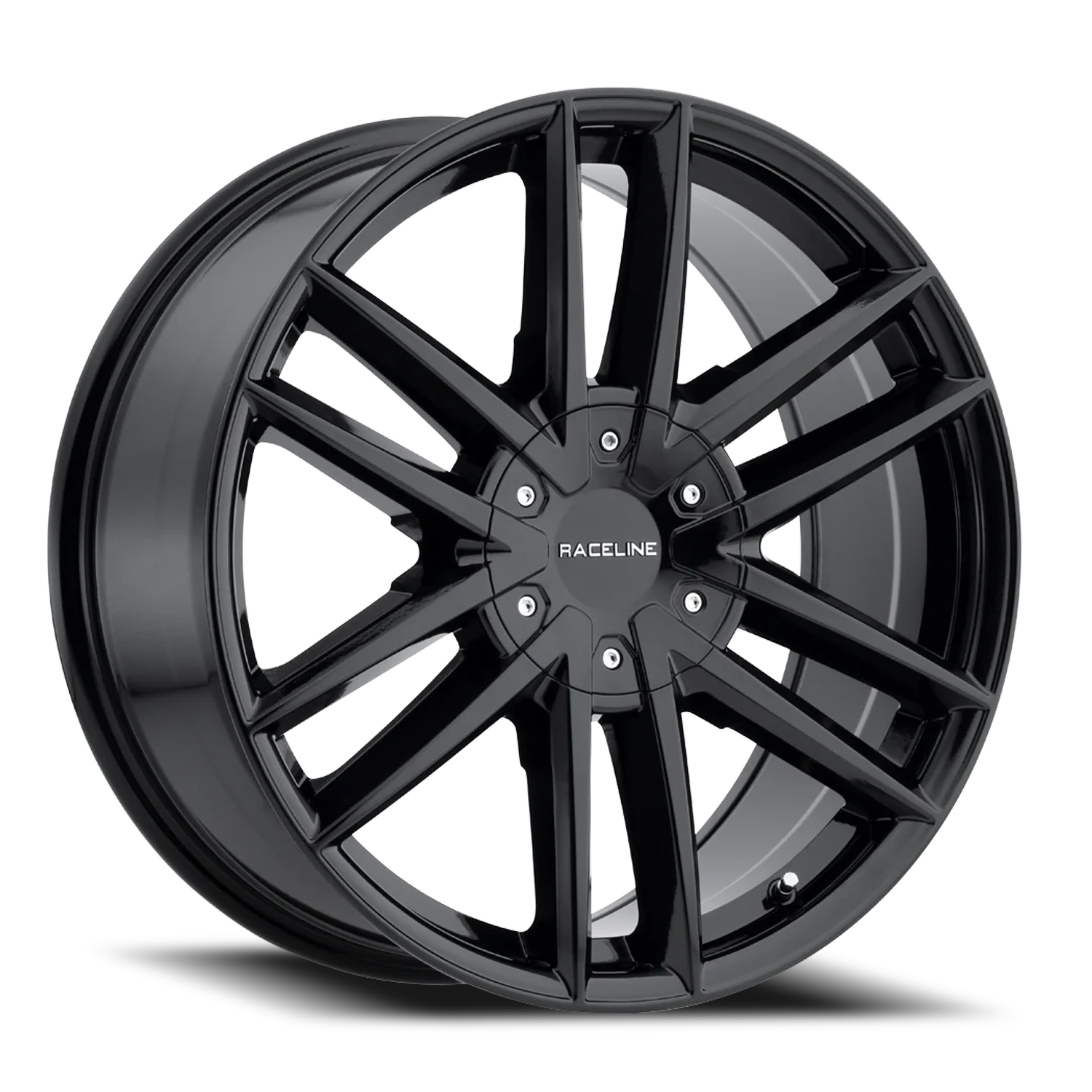 Raceline Wheels Aluminum Wheels 20x8.5 Impulse 158B Gloss Black Raceline Wheels