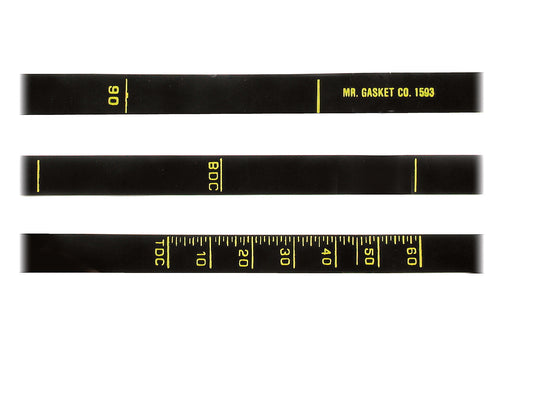 Timing Tape Fits Big Block Chrysler with 7-1/4 Inch Balancer Mr Gasket