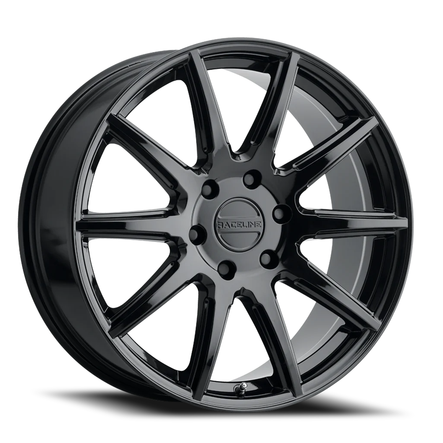Raceline Wheels Aluminum Wheels 20x8.5 Spike 159 GB Gloss Black Raceline Wheels
