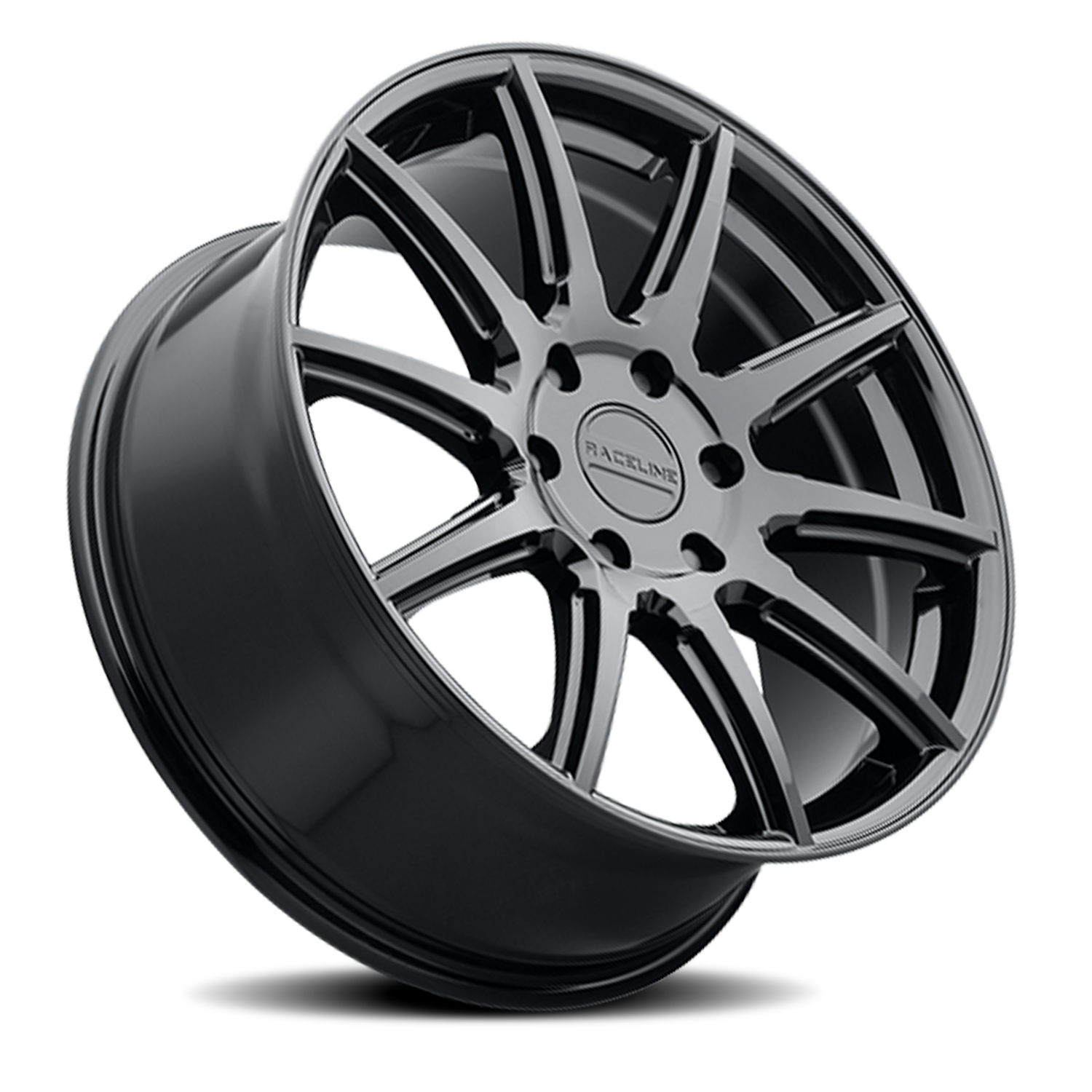 Raceline Wheels Aluminum Wheels 20x8.5 Spike 159 GB Gloss Black Raceline Wheels