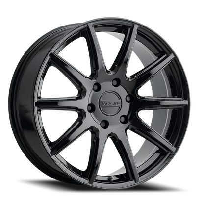 Aluminum 20x8.5 Spike 159 GB Gloss Black Raceline Wheels-2