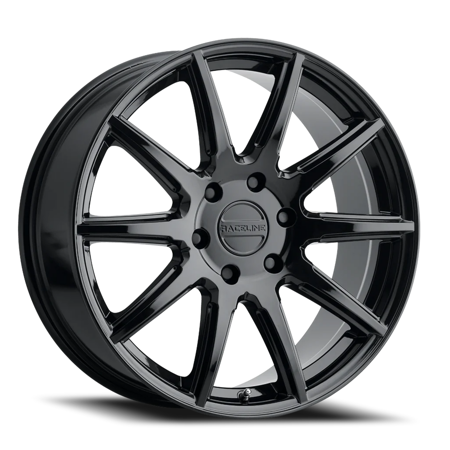 Raceline Wheels Aluminum Wheels 18x8 Spike 159 GB Gloss Black Raceline Wheels