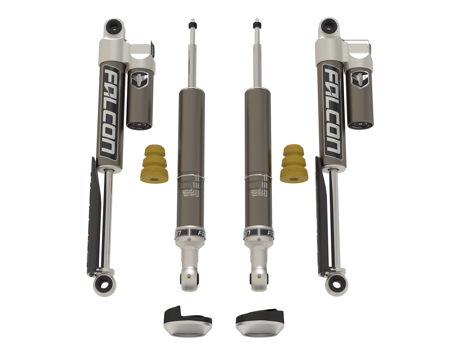 2004-14 Toyota Hilux 2.25 Inch Sport Shock Leveling System Falcon Shocks