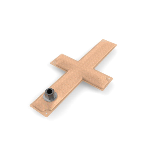 15 X 8 Hydrama, Cross OffSet Outlet Pick-Up with -3/8 NPT Fitting Fitting Location Designed for Universal Use Holley