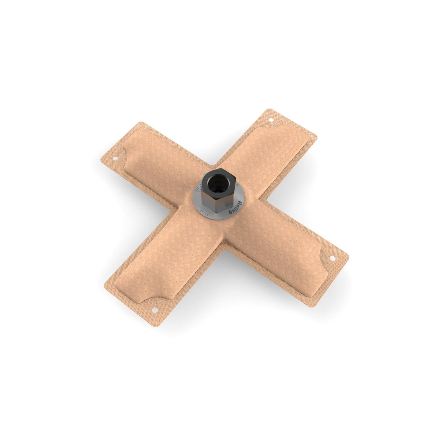 8 X 8 Hydramat, Cross Center Outlet Pick-Up with -3/8 NPSF Fitting Location Designed for Universal Use Holley