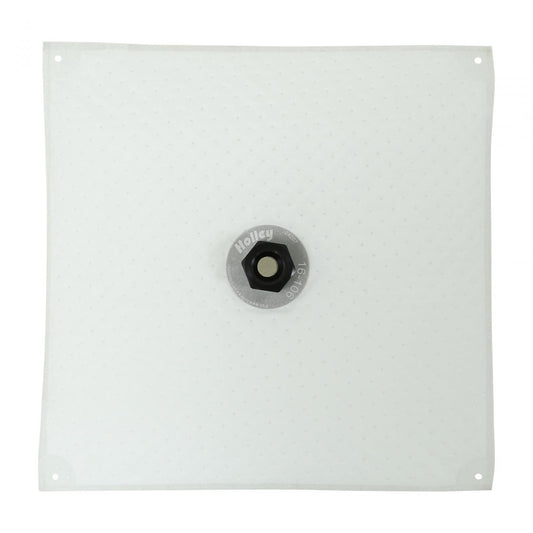 11 X 11 Hydrama, Square Center Outlet Pick-Up with -1/2 NPT Fitting Fitting Location Designed for Universal Use Holley