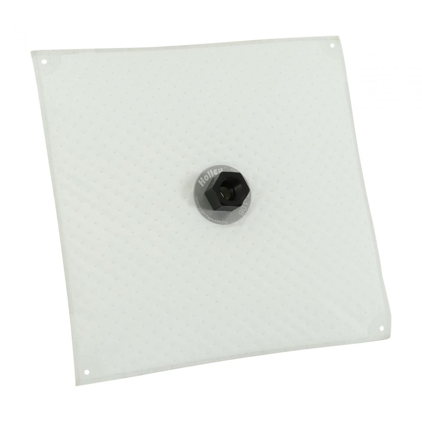 11 X 11 Hydrama, Square Center Outlet Pick-Up with -1/2 NPT Fitting Fitting Location Designed for Universal Use Holley-1