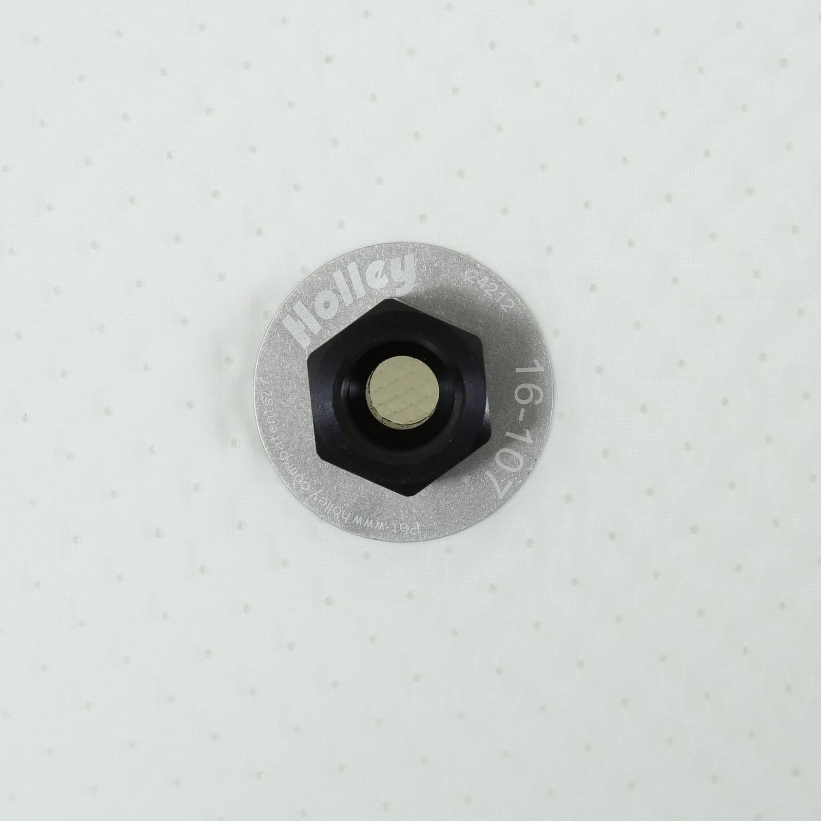 15 X 15 Hydrama, Square Center Outlet Pick-Up with -1/2 NPT Fitting Fitting Location Designed for Universal Use Holley-3